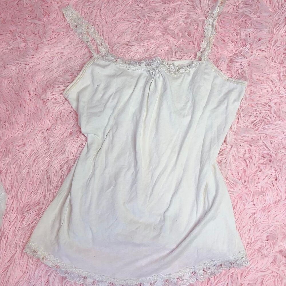 Victoria-s-secret Women's White Vest